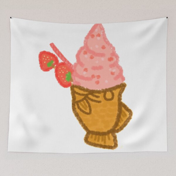 Item preview, Strawberry ice cream designed and sold by GLwithUs.