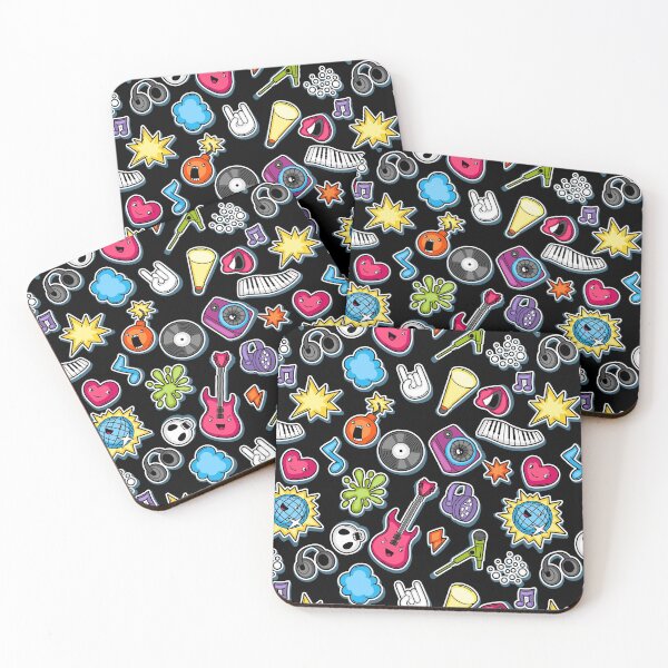 Item preview, Aesthetic Music Pattern designed and sold by SAVWIS.