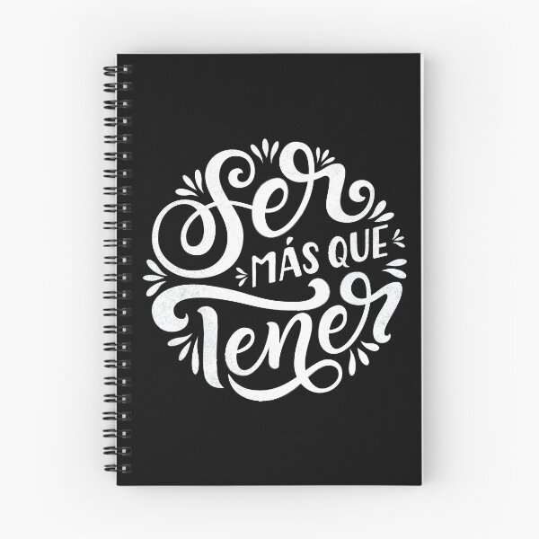 Item preview, Minimalism: Have Less, Be More. Lettering in Spanish. White designed and sold by FocusAndFlow.