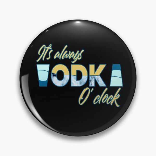Item preview, Vodka O' clock -Vodka day design designed and sold by wingdingr.