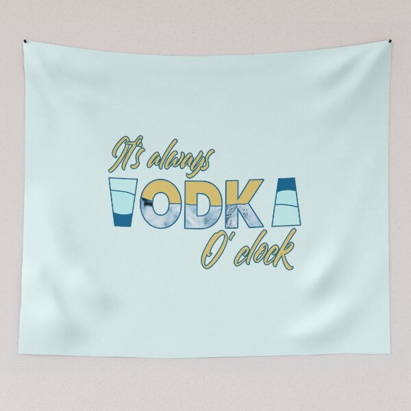 Item preview, Vodka O' clock -Vodka day design designed and sold by wingdingr.