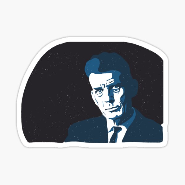 Samuel Beckett Sticker