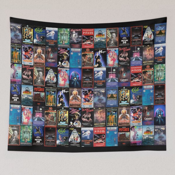 Item preview, RETRO HORROR VHS ARTWORK - 1983 designed and sold by FlapJackLarry.