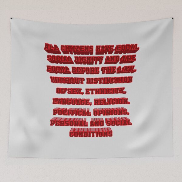 Item preview, Article 3 of Italian Constitution 010 designed and sold by ITALY-Roselli-.