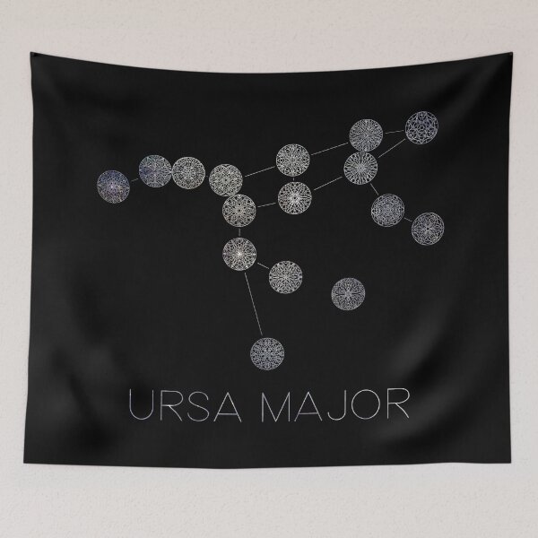 Item preview, Ursa Major Constellation Mandalas designed and sold by MetaPhyStore.