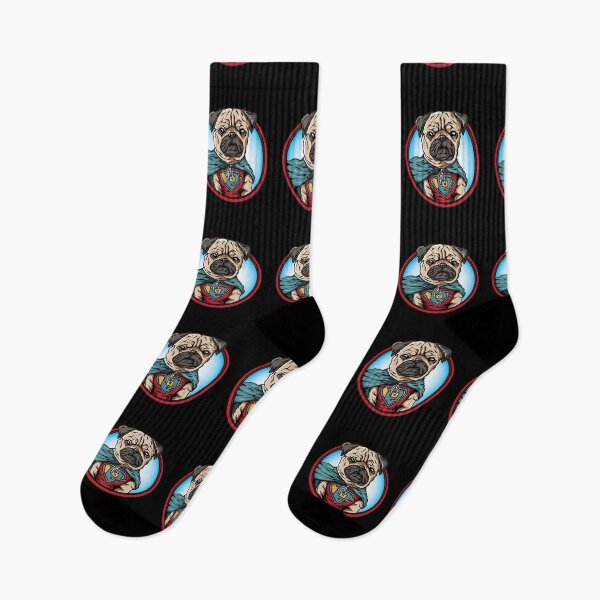 Item preview, Super heroe Pug for dog owner designed and sold by AxzoGerman.