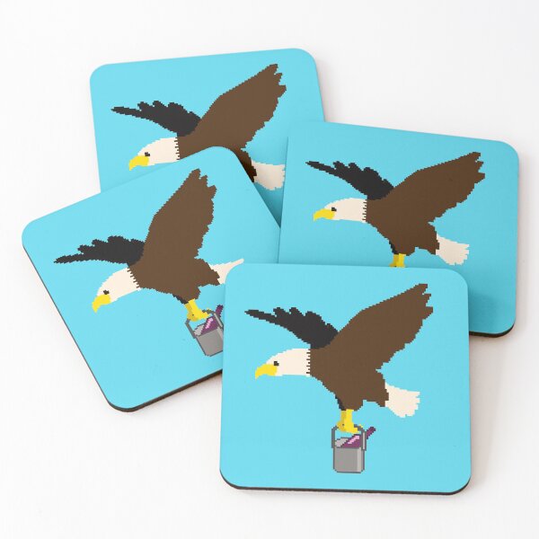 Item preview, Eagle delivering a bottle of wine designed and sold by AlbinoSnowman.