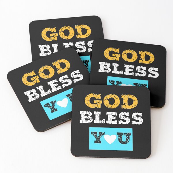 Item preview, God bless you designed and sold by Designhub14.