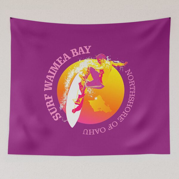 Item preview, Surf Waimea Bay (SRF) designed and sold by curranmorgan.