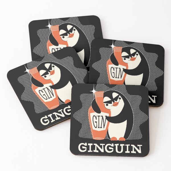 Item preview, Ginguin Gin Lover Funny Party Gift designed and sold by DavinciStore21.