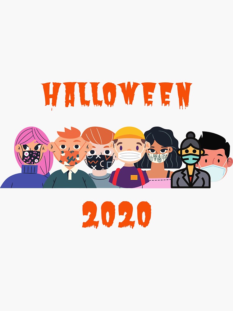 "Most popular Halloween costume 2020" Sticker for Sale by rodelyn