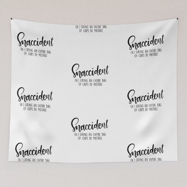 Item preview, Snaccident Funny Aesthetic Word Definition  designed and sold by Slletterings.