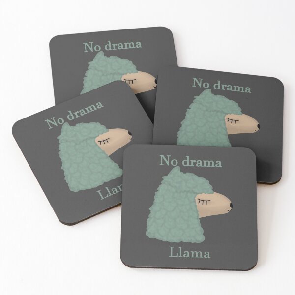 Item preview, No drama llama designed and sold by JellaDelta.