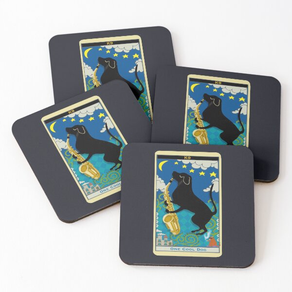 Item preview, One Cool Dog Tarot Card designed and sold by Lisa Rotenberg.