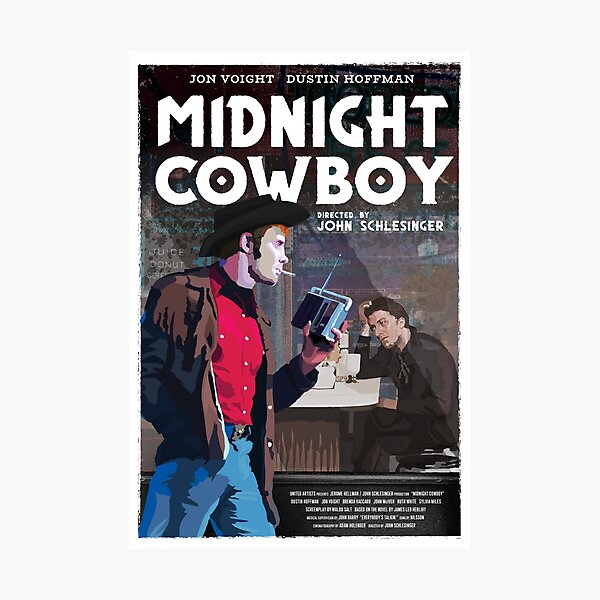 Midnight Cowboy alternative movie poster Photographic Print