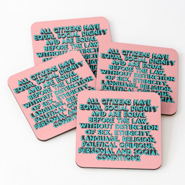 Item preview, Article 3 of Italian Constitution 011 designed and sold by ITALY-Roselli-.