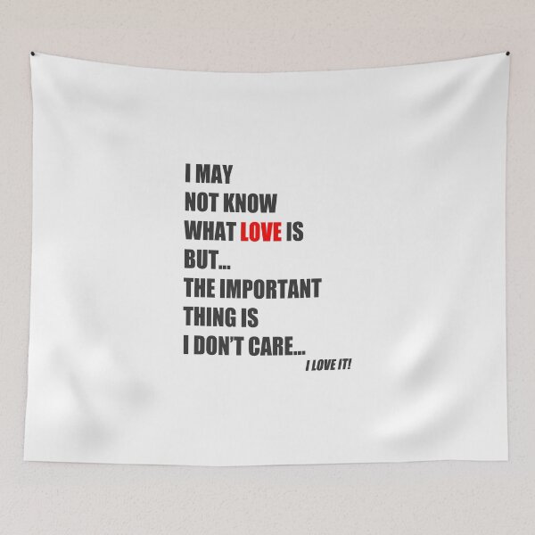 Item preview, Quote about Love B&W designed and sold by teetata.