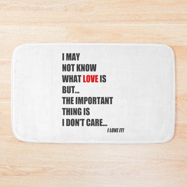 Item preview, Quote about Love B&W designed and sold by teetata.