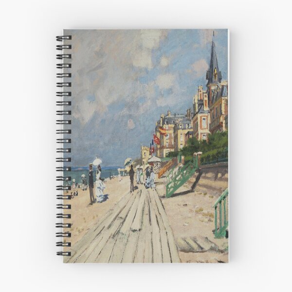 Item preview, The Boardwalk at Trouville-Claude Monet designed and sold by LexBauer.