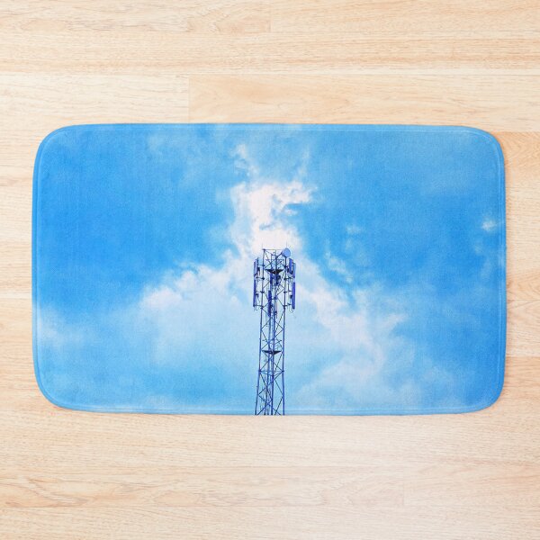 Item preview, Clouds and network tower designed and sold by Cloudgraph.