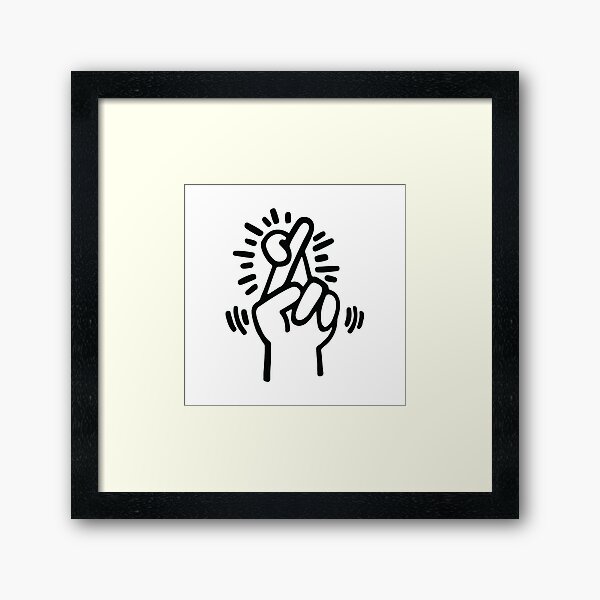 keith haring Framed Art Print