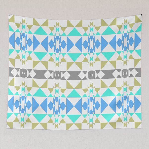 Item preview, Multicolored Geometric Pattern designed and sold by DFLC Prints.
