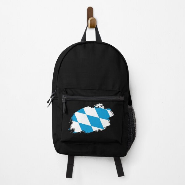 Item preview, Bavaria Bavarian flag flag diamond designed and sold by GeogDesigns.