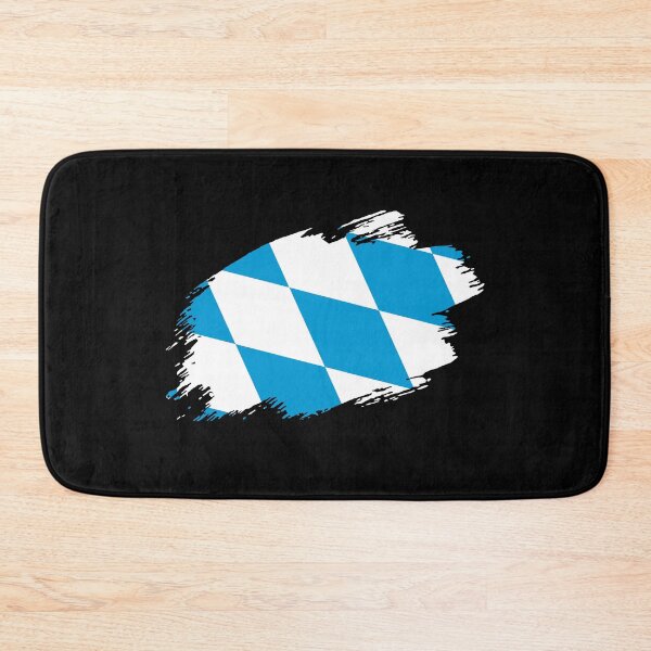 Item preview, Bavaria Bavarian flag flag diamond designed and sold by GeogDesigns.