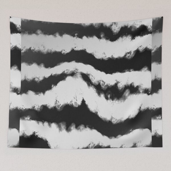 Item preview, Abstract Black and White Wavy Lines  designed and sold by Corbitron.