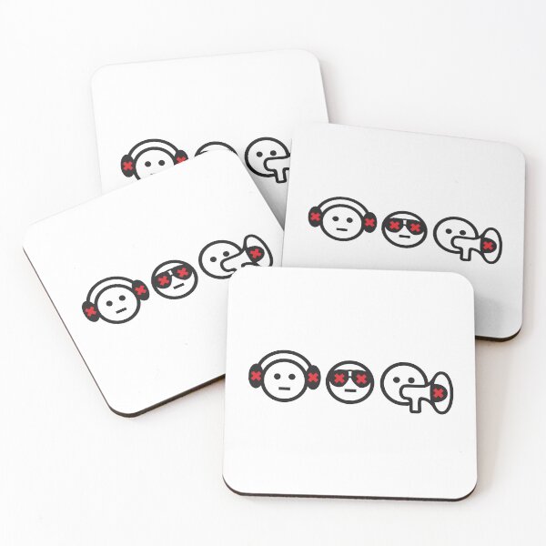 Item preview, 3 Wise Smileys designed and sold by Tam-Ara.