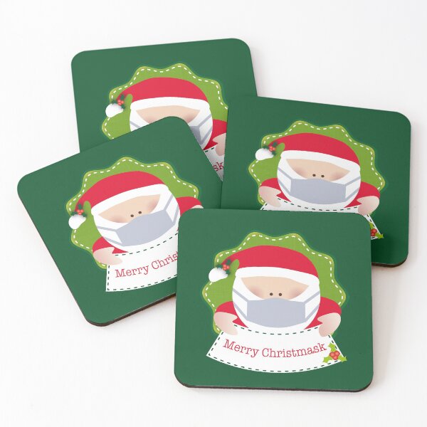 Item preview, Santa Claus Merry ChristMASK designed and sold by marufemia.
