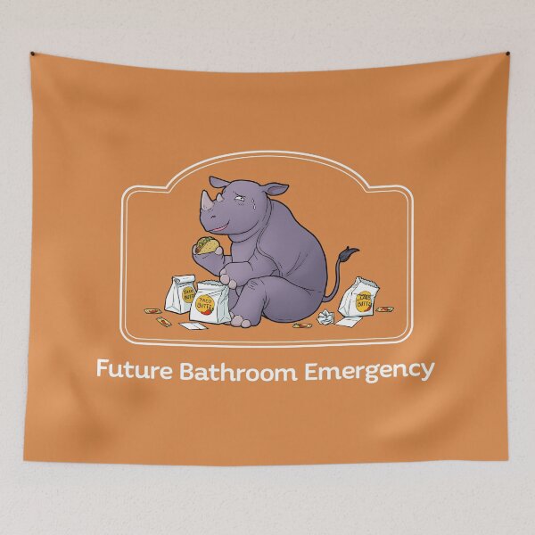 Item preview, Future Bathroom Emergency designed and sold by JadedSketch.