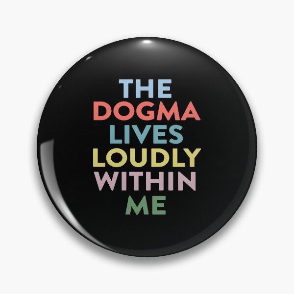 Item preview, The dogma lives loudly within me retro tshirt designed and sold by KGN  CREATIVITY.