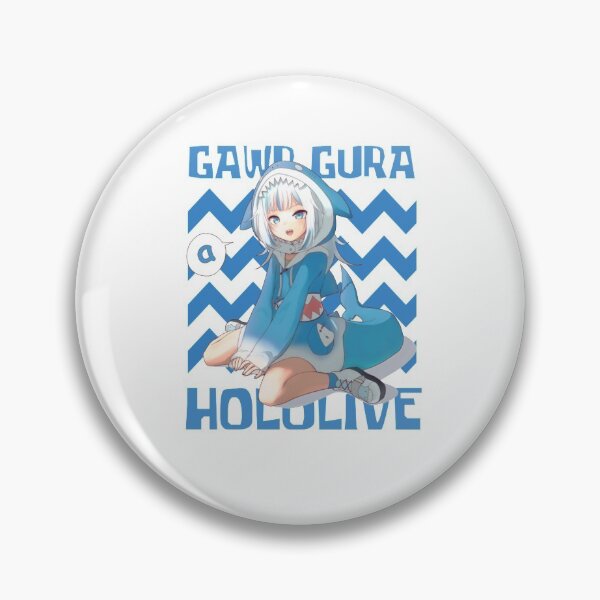 Item preview, Hololive EN - Gawr Gura Say "A" Hololive designed and sold by FloydSawyer.