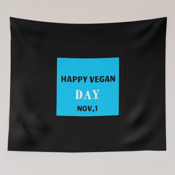 Item preview, Happy Vegan Day Nov 1 designed and sold by porfysoundtrack.