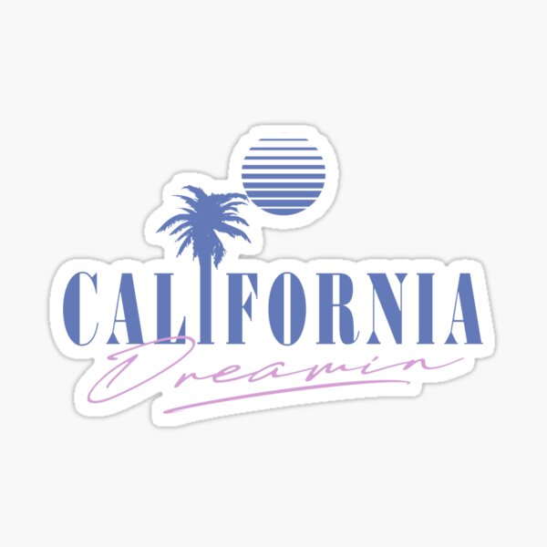 California Dreamin Sticker