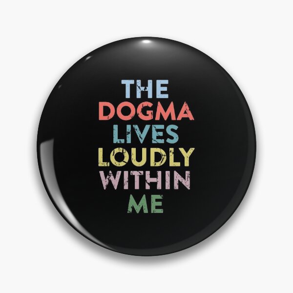 Item preview, The dogma lives loudly within me retro distracted tshirt designed and sold by KGN  CREATIVITY.