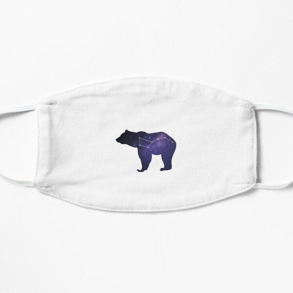 Ursa Major - The bear in the stars Flat Mask