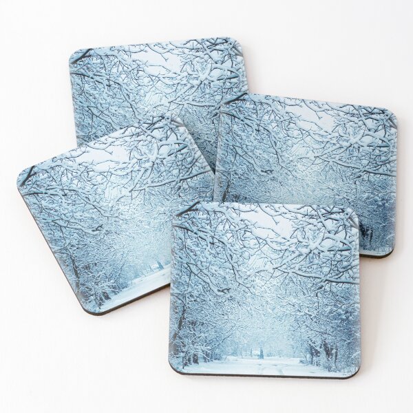 Item preview, Winter Scene Snowy Trees Landscape designed and sold by Mary Riley.