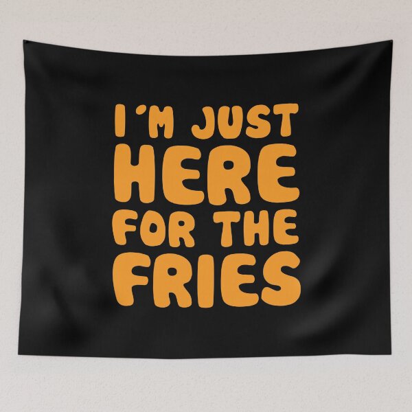 Item preview, I'm Just Here For The Fries French Fry Lover Vintage designed and sold by MagicBoutique.