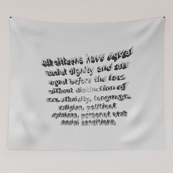 Item preview, Article 3 of Italian Constitution 012 designed and sold by ITALY-Roselli-.