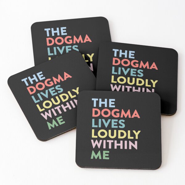 Item preview, The dogma lives loudly within me retro tshirt designed and sold by KGN  CREATIVITY.