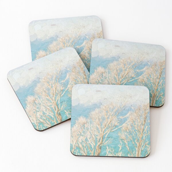 Item preview, Grey trees at a blue ocean designed and sold by Photopat.