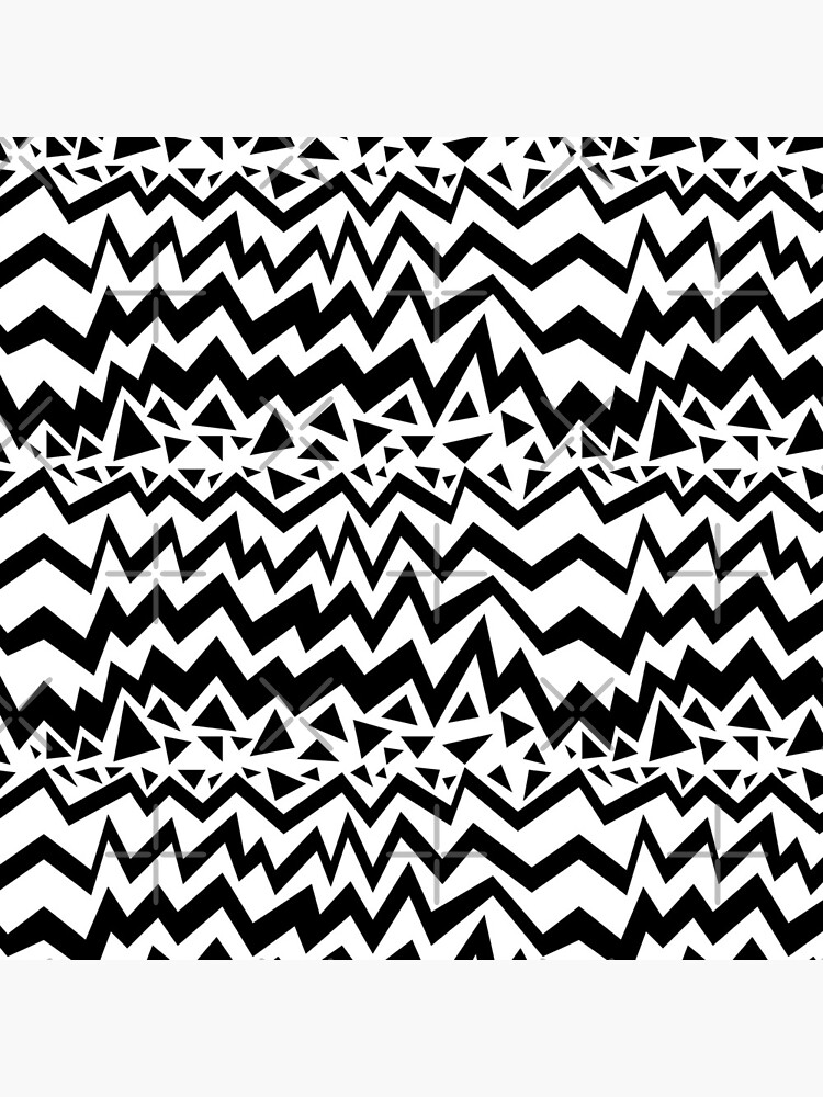 "Jagged Lines" Acrylic Block for Sale by starsquare Redbubble