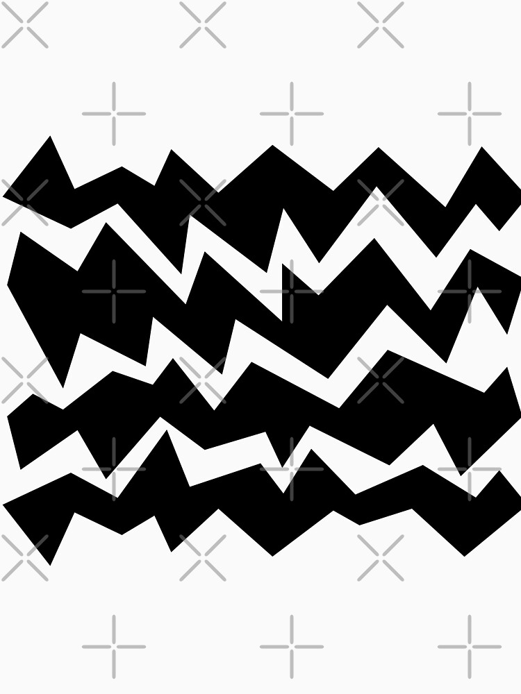 "Jagged Lines" Tshirt by starsquare Redbubble