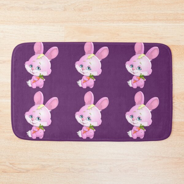Item preview, Cute Carrot Pattern Rabbit-sticker designed and sold by kingdom-designs.