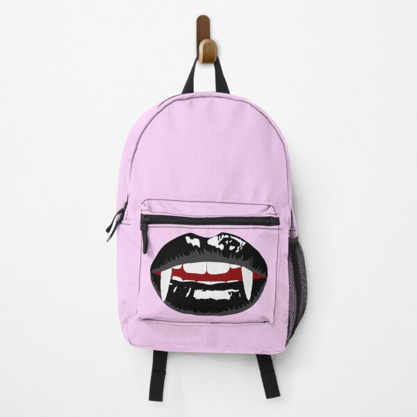 Item preview, Vampire mouth with black lips designed and sold by MeliCollective.