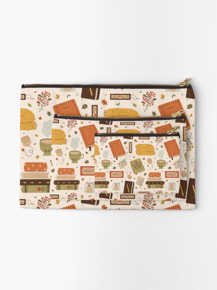 Alternate view of Cozy Reading Time Zipper Pouch