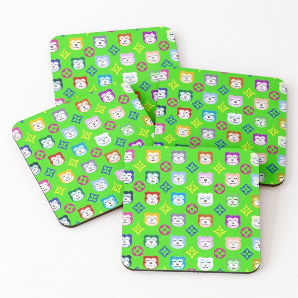 Item preview, Happy Bears - Crunchy Apple Green designed and sold by rayspages.