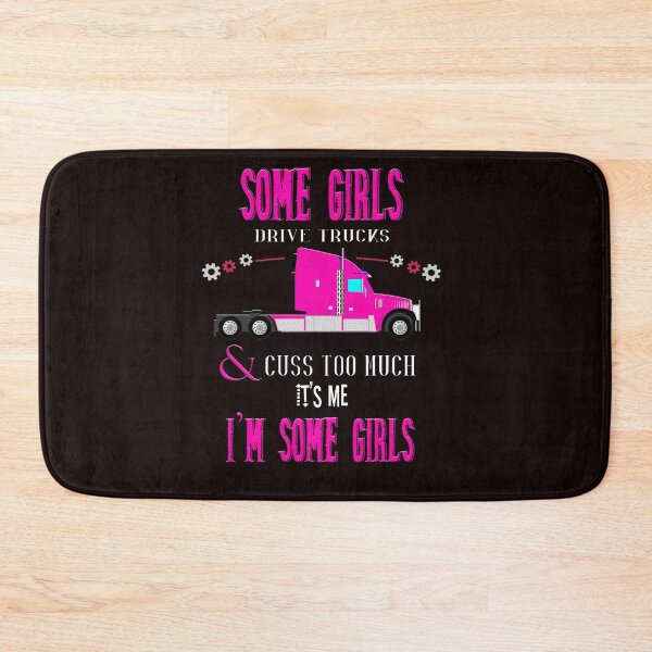 Item preview, Some Girls Drive Trucks designed and sold by GraceBrandedCo.